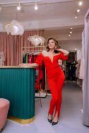 Jumpsuit With A Deep Neckline