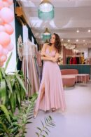 Floor-Length Dress For A Bridesmaid