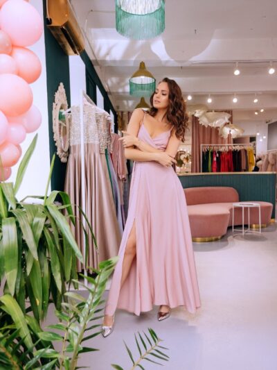 Dress floor-length dlya podruzhki nevesty