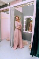 Dress With Ribbons On The Sleeves