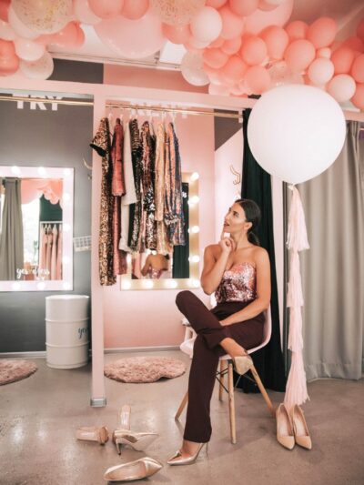 Jumpsuit with top made of payetok