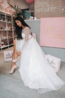 Wedding dress full with sleeves