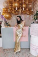Stylish Dress Made Of Sequins