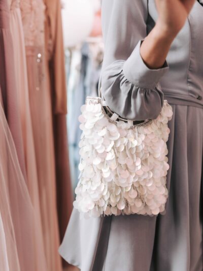 Original Large-Sequin Clutch For The Boldest Girl