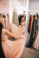 Chiffon Dress With Rhinestones