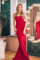 Dress With A Train And Open Back