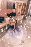 Dress With A White Gradient