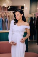 Fitted Dress With A Train