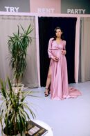 Silk dress on zapah