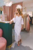 Midi Dress With Print Klubnichek
