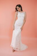 Wedding Dress Fitted Fully Made Of Lace
