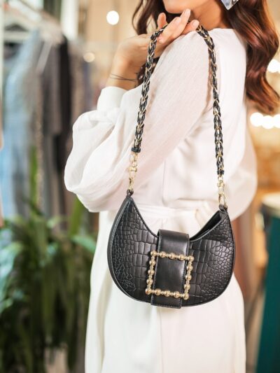 Bag With Gold Embellishment