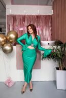 Original Dress In Flared Sleeves