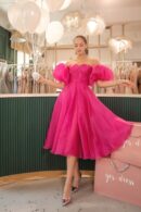 Full dress made of organzy