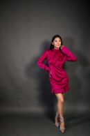Mini Dress Made Of Lightweight Satin